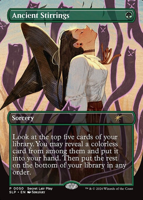 Ancient Stirrings (SLP) (Foil) (Borderless) (#50)