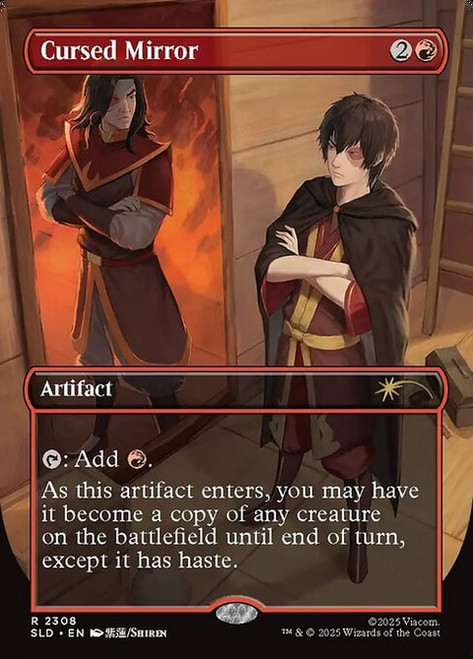 Cursed Mirror (SLD) (Foil) (Borderless) (#2308)