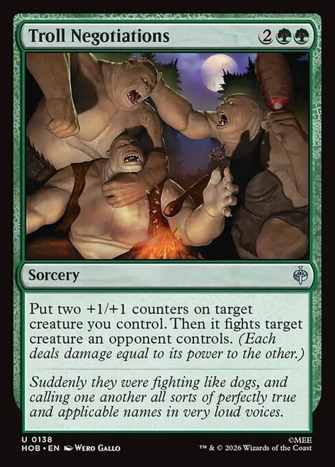 Troll Negotiations (HOB) (Foil) (#138)