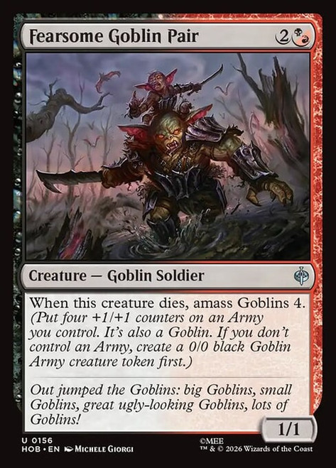 Fearsome Goblin Pair (HOB) (#156)
