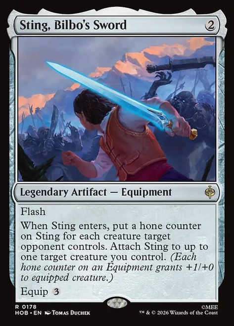 Sting, Bilbo's Sword (HOB) (Foil) (#178)