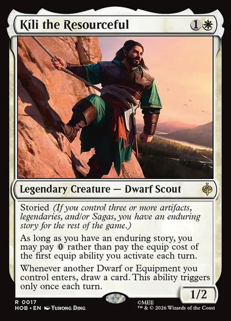 Kíli the Resourceful (HOB) (Foil) (#17)