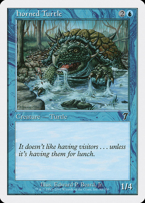 Horned Turtle (7ED) (#80)