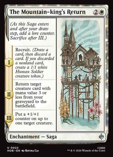 The Mountain-king's Return (HOB) (Foil) (#22)