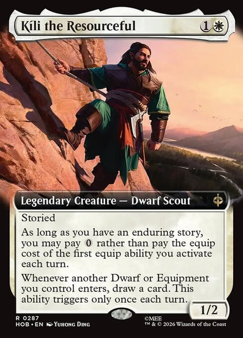 Kíli the Resourceful (HOB) (Extended Art) (#287)