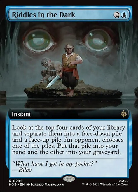Riddles in the Dark (HOB) (Foil) (Extended Art) (#292)