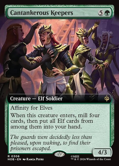 Cantankerous Keepers (HOB) (Extended Art) (#306)