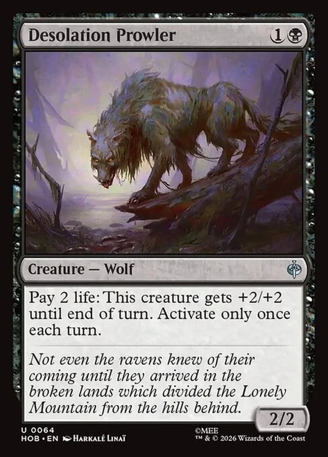 Desolation Prowler (HOB) (Foil) (#64)