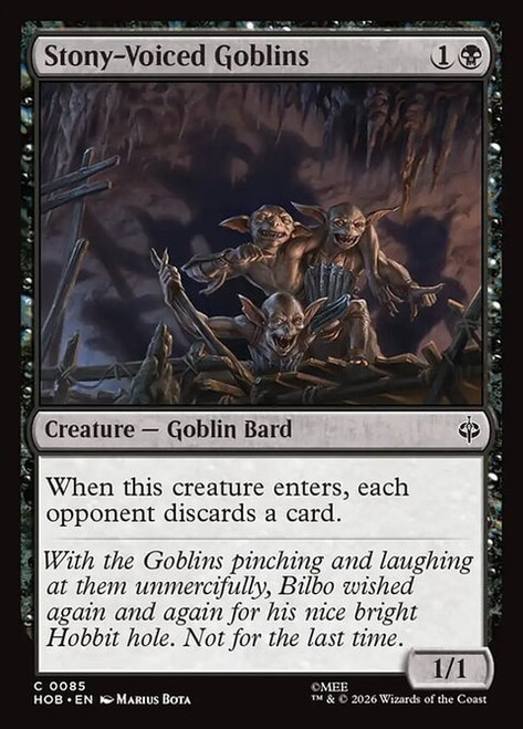Stony-Voiced Goblins (HOB) (#85)
