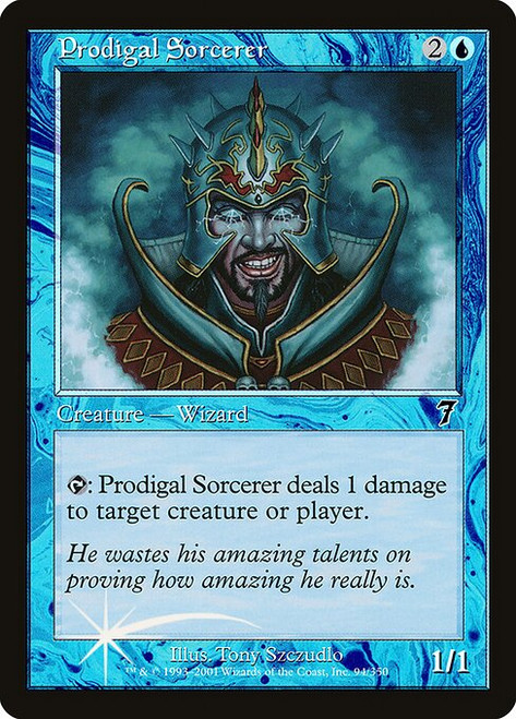 Prodigal Sorcerer (7ED) (Foil) (#94★)
