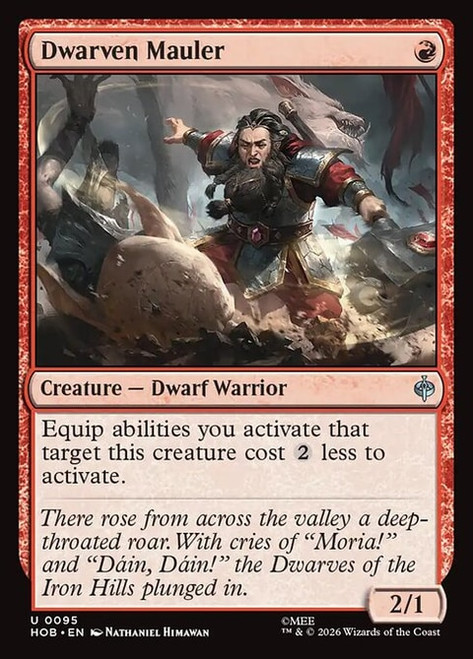 Dwarven Mauler (HOB) (Foil) (#95)