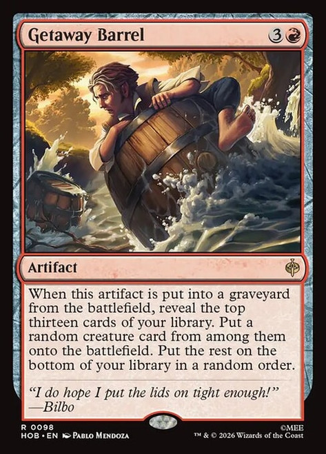 Getaway Barrel (HOB) (Foil) (#98)
