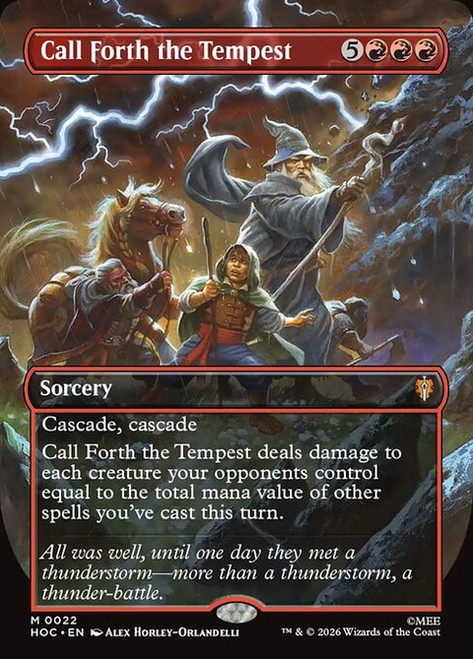 Call Forth the Tempest (HOC) (Borderless) (#22)