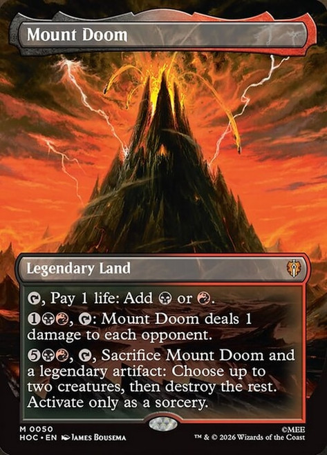 Mount Doom (HOC) (Borderless) (#50)