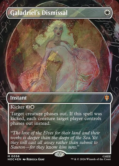 Galadriel's Dismissal (HOC) (SurgeFoil) (Borderless) (#56)