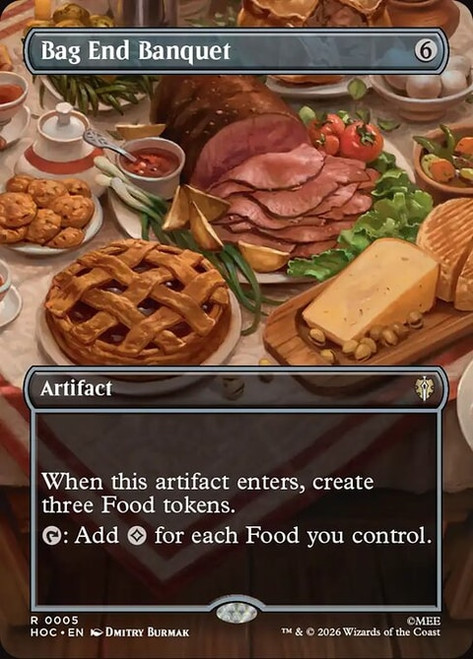 Bag End Banquet (HOC) (Foil) (Borderless) (#5)