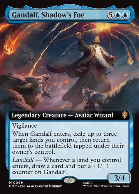 Gandalf, Shadow's Foe (HOC) (Extended Art) (#99)