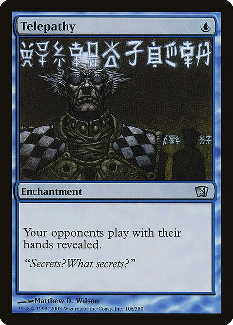 Telepathy (8ED) (Foil) (#105★)