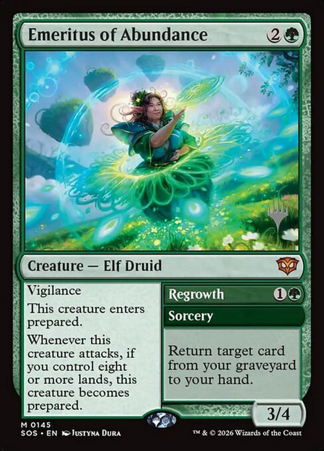 Emeritus of Abundance // Regrowth (PSOS) (#145p)