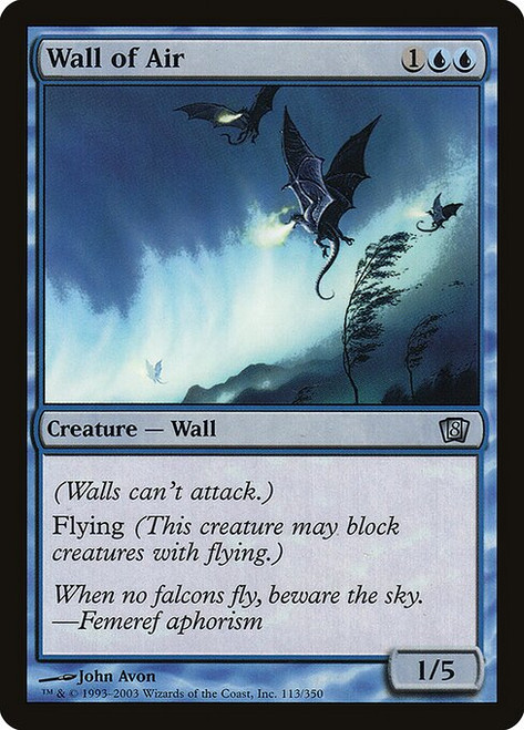 Wall of Air (8ED) (Foil) (#113★)
