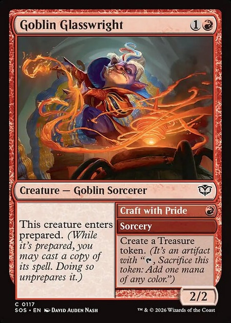 Goblin Glasswright // Craft with Pride (SOS) (#117)