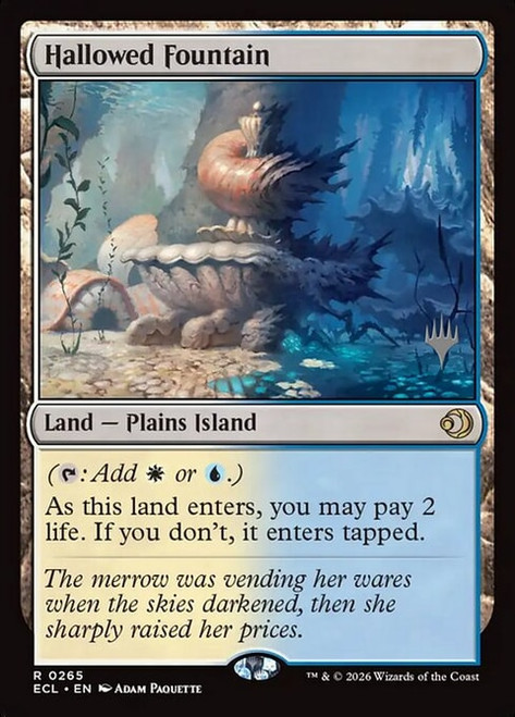 Hallowed Fountain (PECL) (Foil) (#265p)