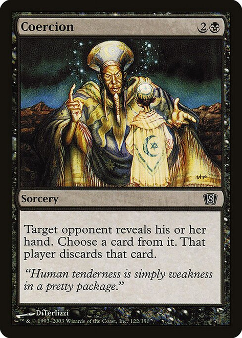 Coercion (8ED) (Foil) (#122★)