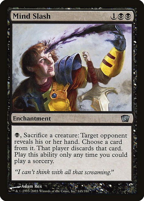 Mind Slash (8ED) (Foil) (#145★)