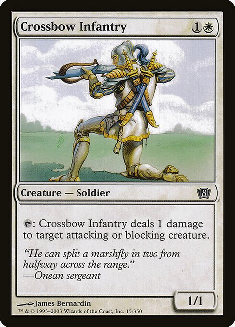 Crossbow Infantry (8ED) (Foil) (#15★)