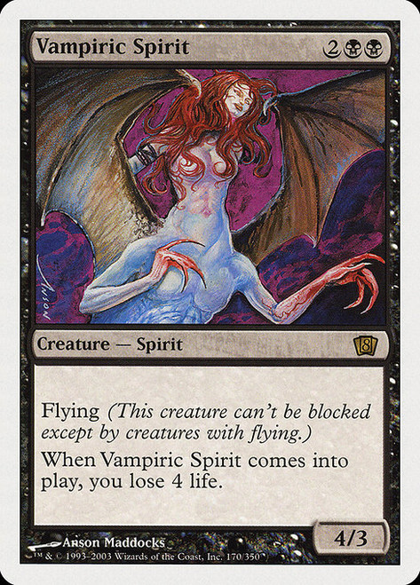 Vampiric Spirit (8ED) (#170)