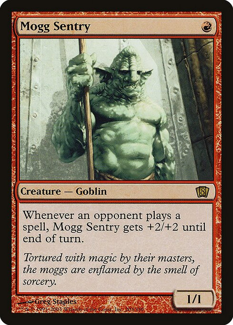 Mogg Sentry (8ED) (Foil) (#203★)
