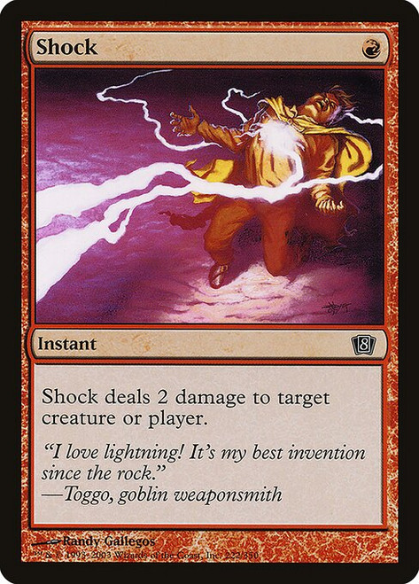 Shock (8ED) (Foil) (#222★)