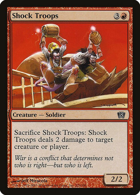 Shock Troops (8ED) (Foil) (#223★)