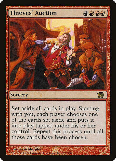 Thieves' Auction (8ED) (Foil) (#227★)
