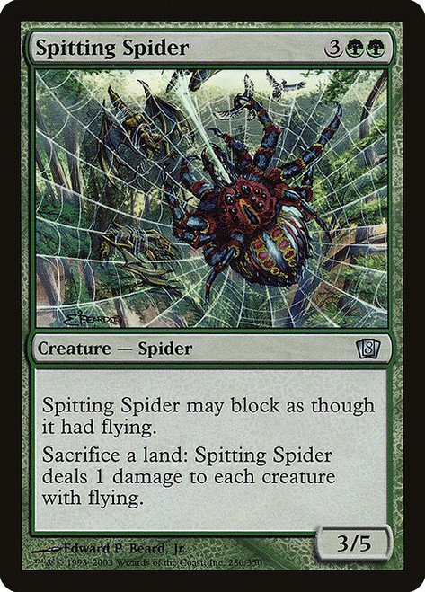 Spitting Spider (8ED) (Foil) (#280★)