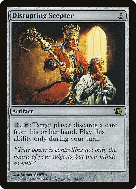 Disrupting Scepter (8ED) (Foil) (#298★)