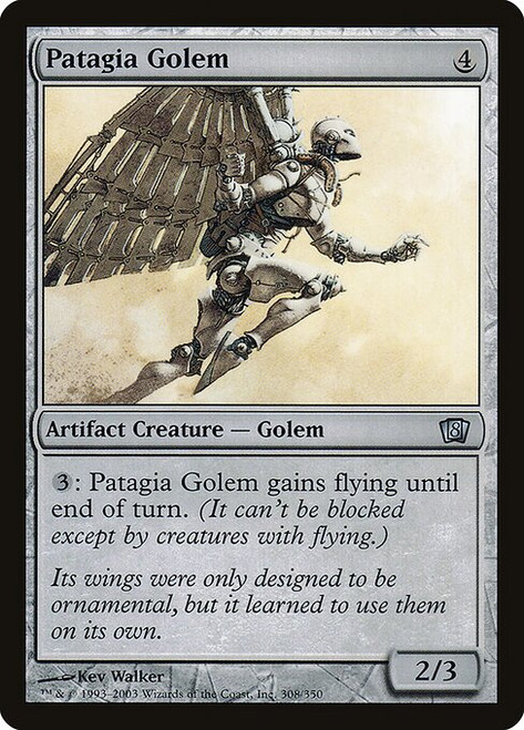 Patagia Golem (8ED) (Foil) (#308★)