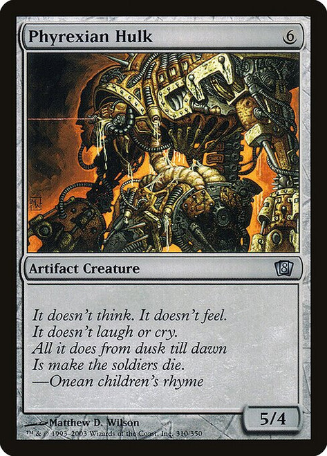 Phyrexian Hulk (8ED) (Foil) (#310★)