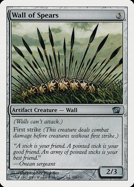 Wall of Spears (8ED) (#320)