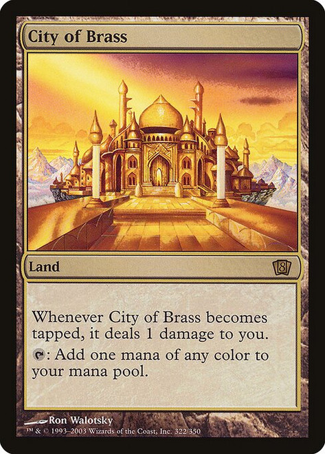 City of Brass (8ED) (Foil) (#322★)