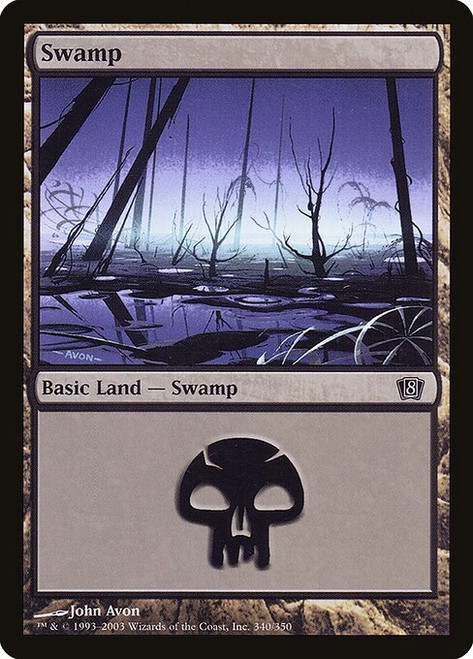 Swamp (8ED) (Foil) (#340★)