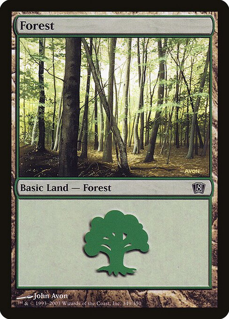 Forest (8ED) (Foil) (#349★)