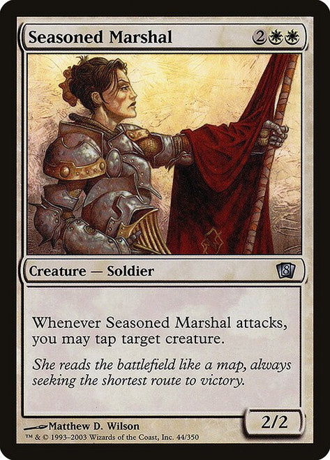 Seasoned Marshal (8ED) (Foil) (#44★)