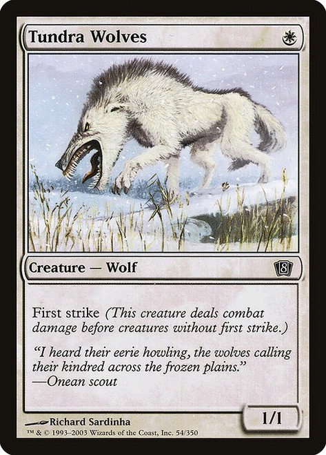 Tundra Wolves (8ED) (Foil) (#54★)