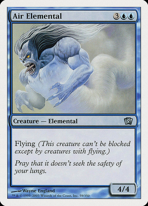 Air Elemental (8ED) (#59)
