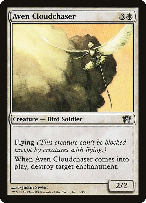 Aven Cloudchaser (8ED) (Foil) (#5★)