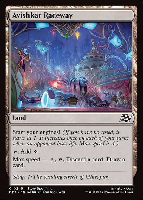 Avishkar Raceway (DFT) (Foil) (#249)