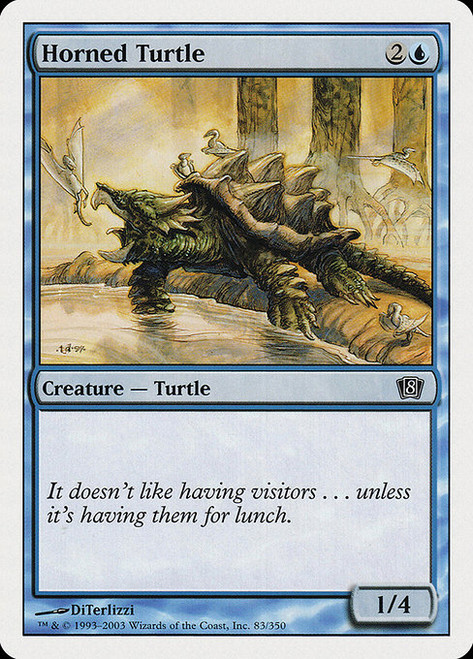 Horned Turtle (8ED) (#83)