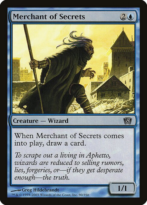 Merchant of Secrets (8ED) (Foil) (#90★)
