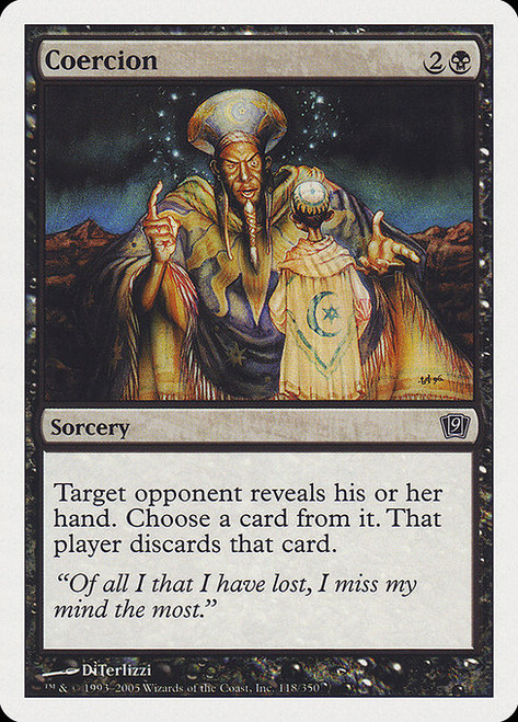 Coercion (9ED) (#118)